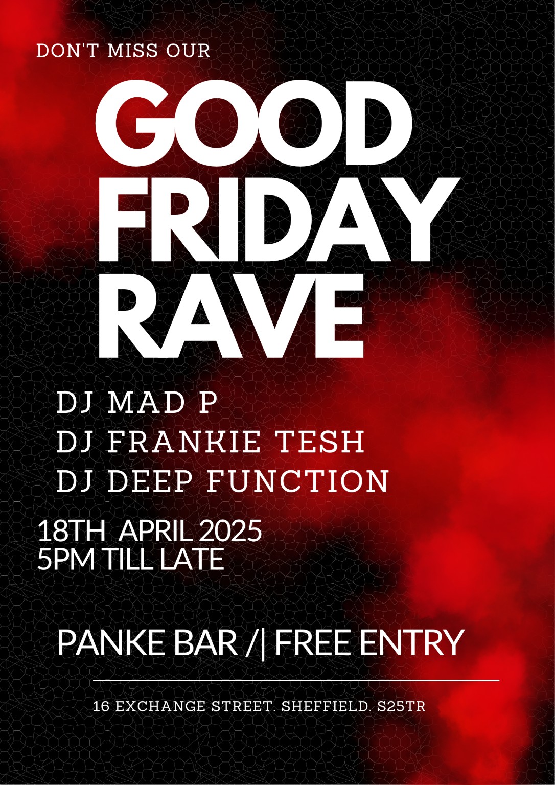 Good Friday Rave at Panke Social