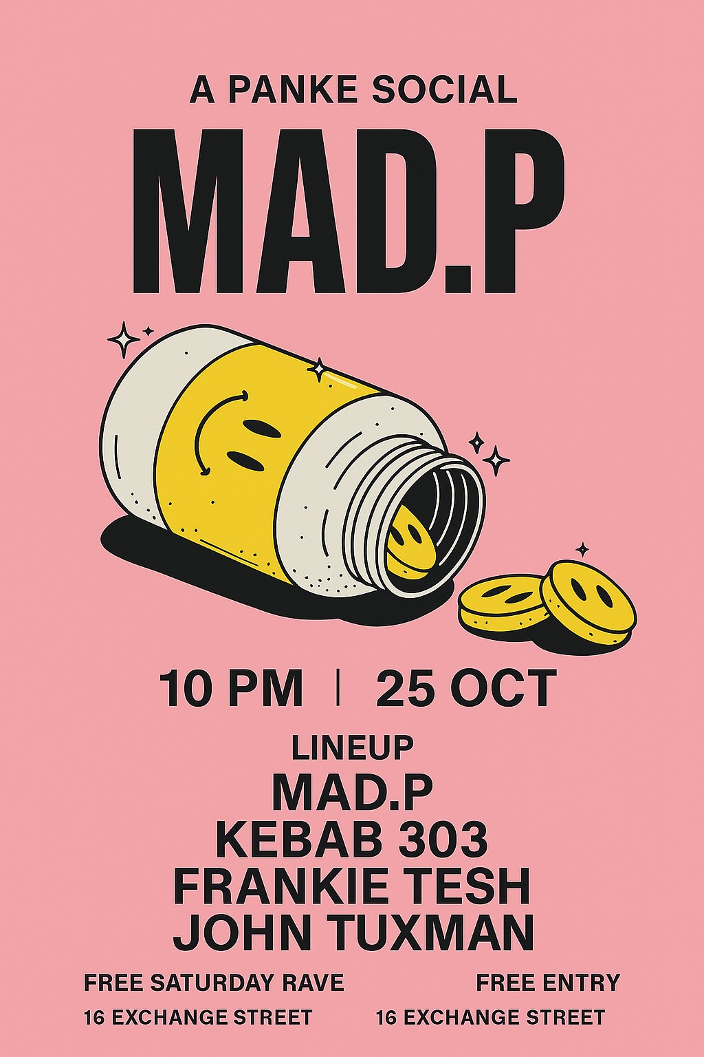MAD.P at Panke Social