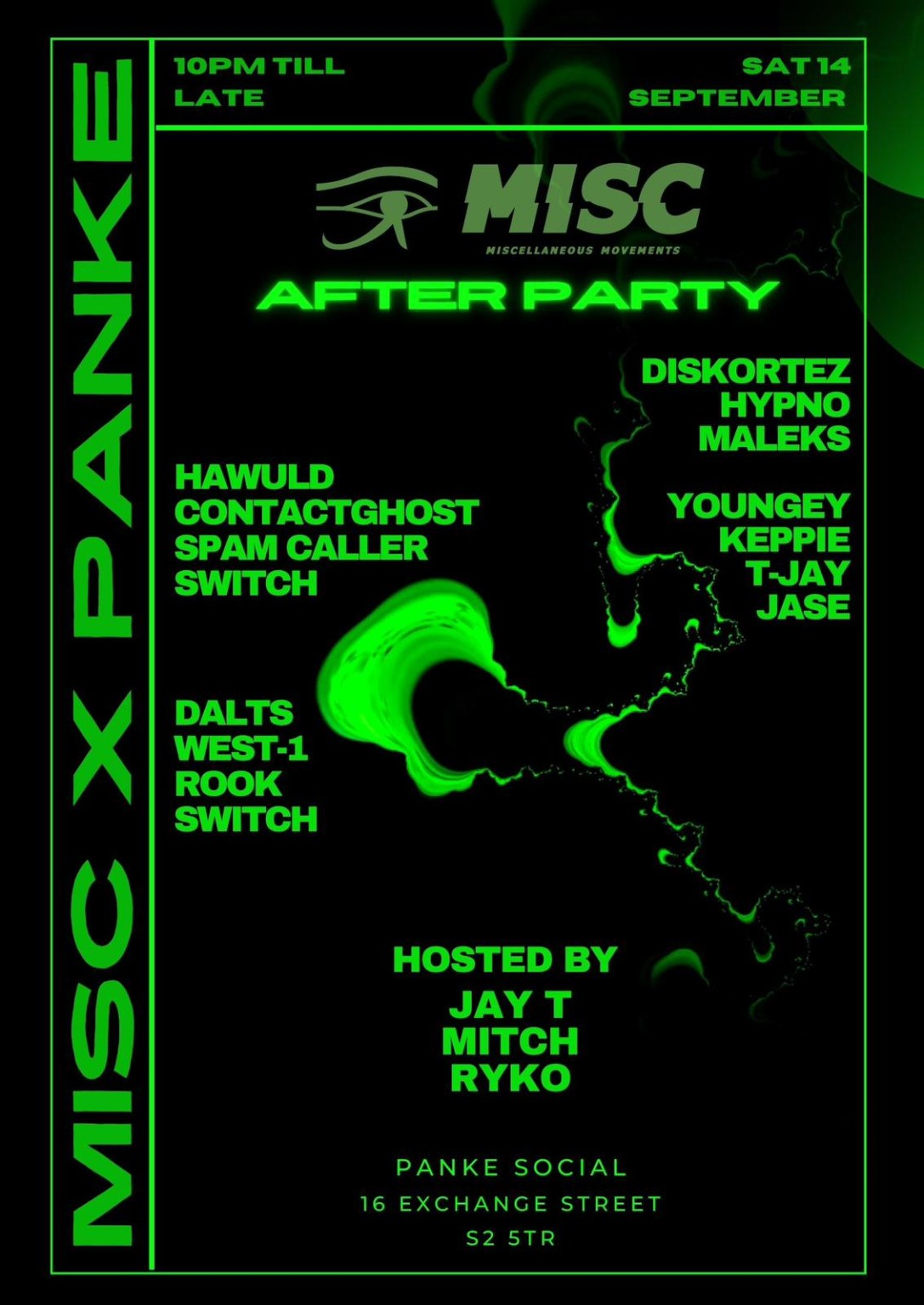 MISC after party at Panke Social