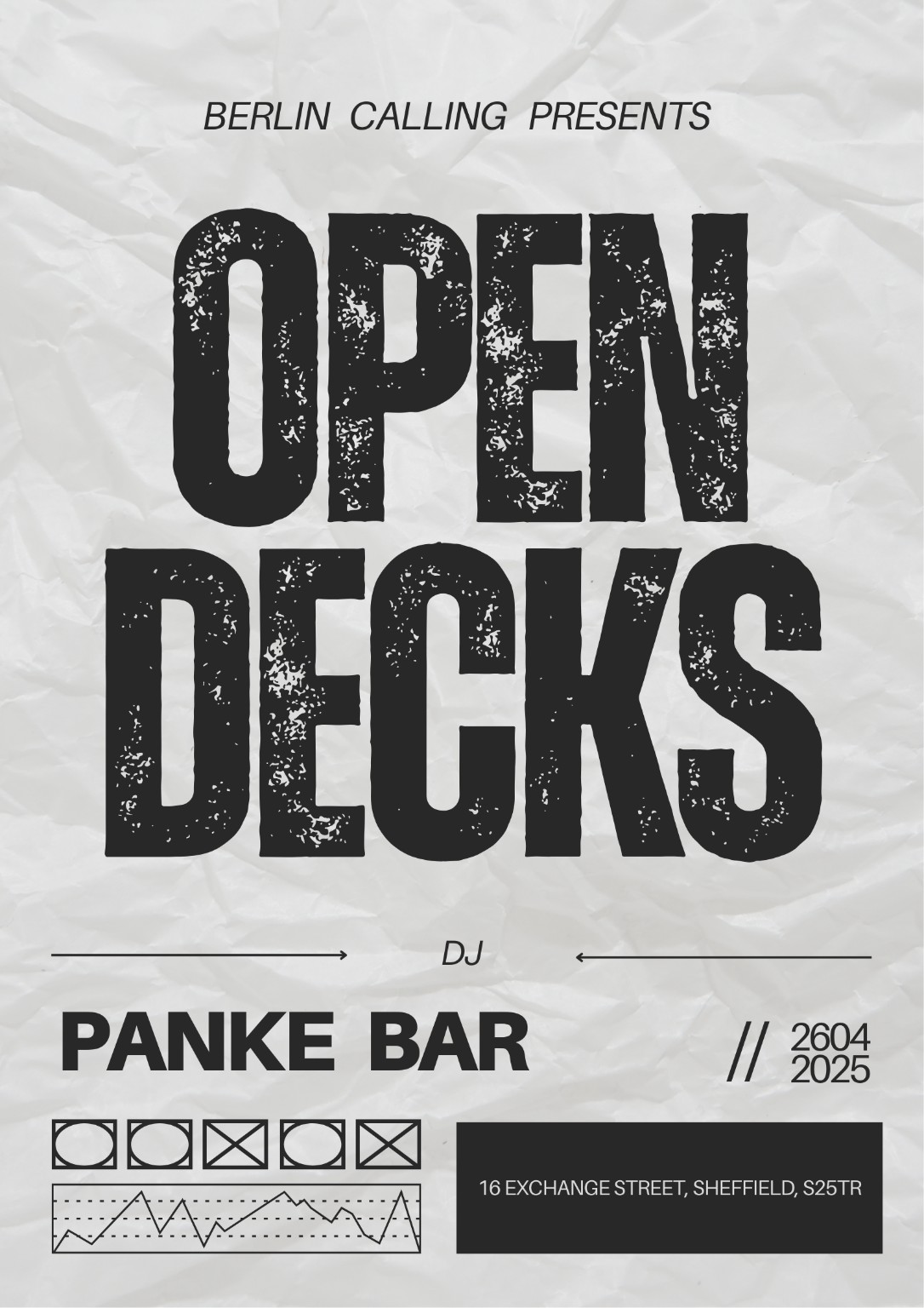 Berlin Calling Open Decks at Panke Social